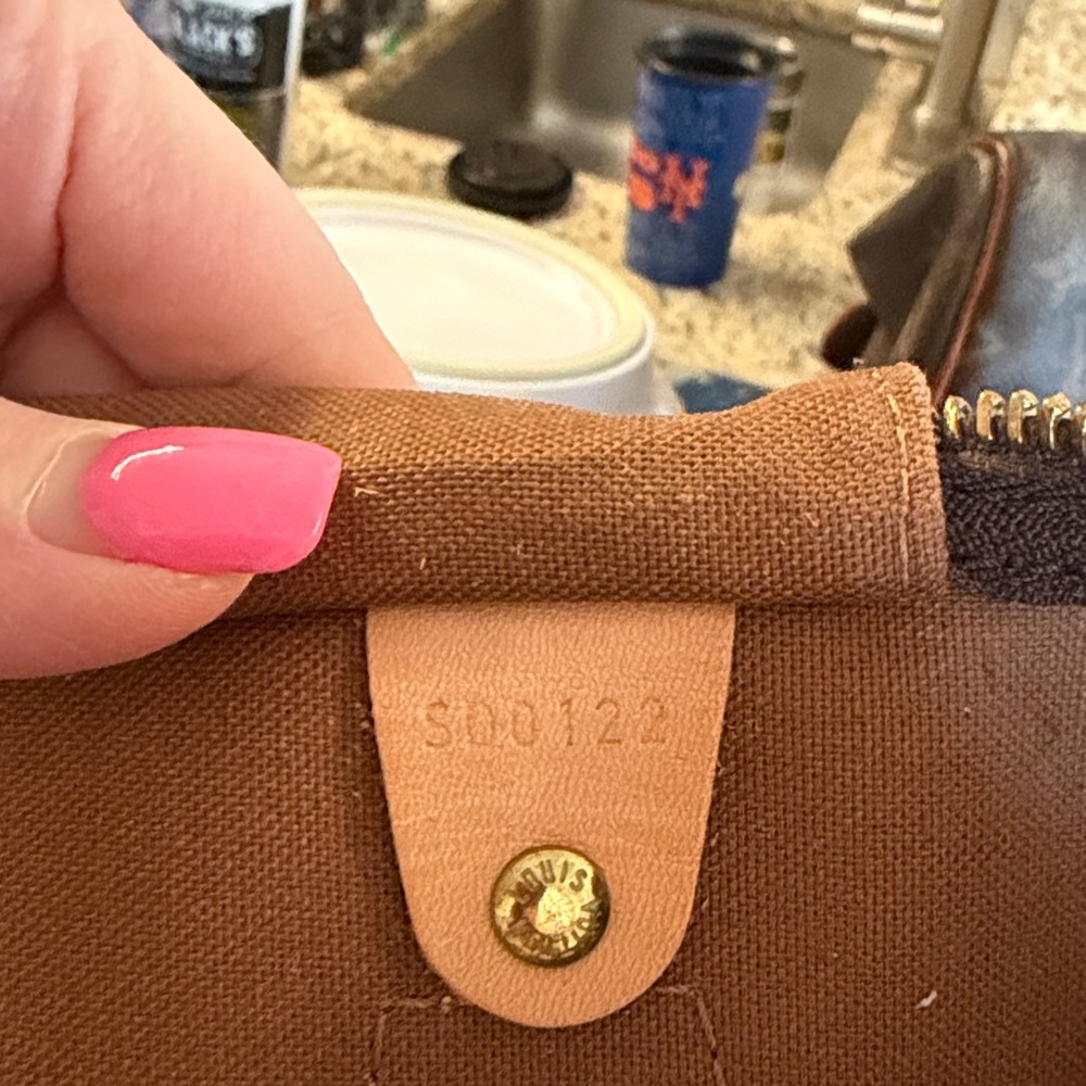 Louis Vuitton Brown and Tan Monogram Satchel - Picture 4 of 11